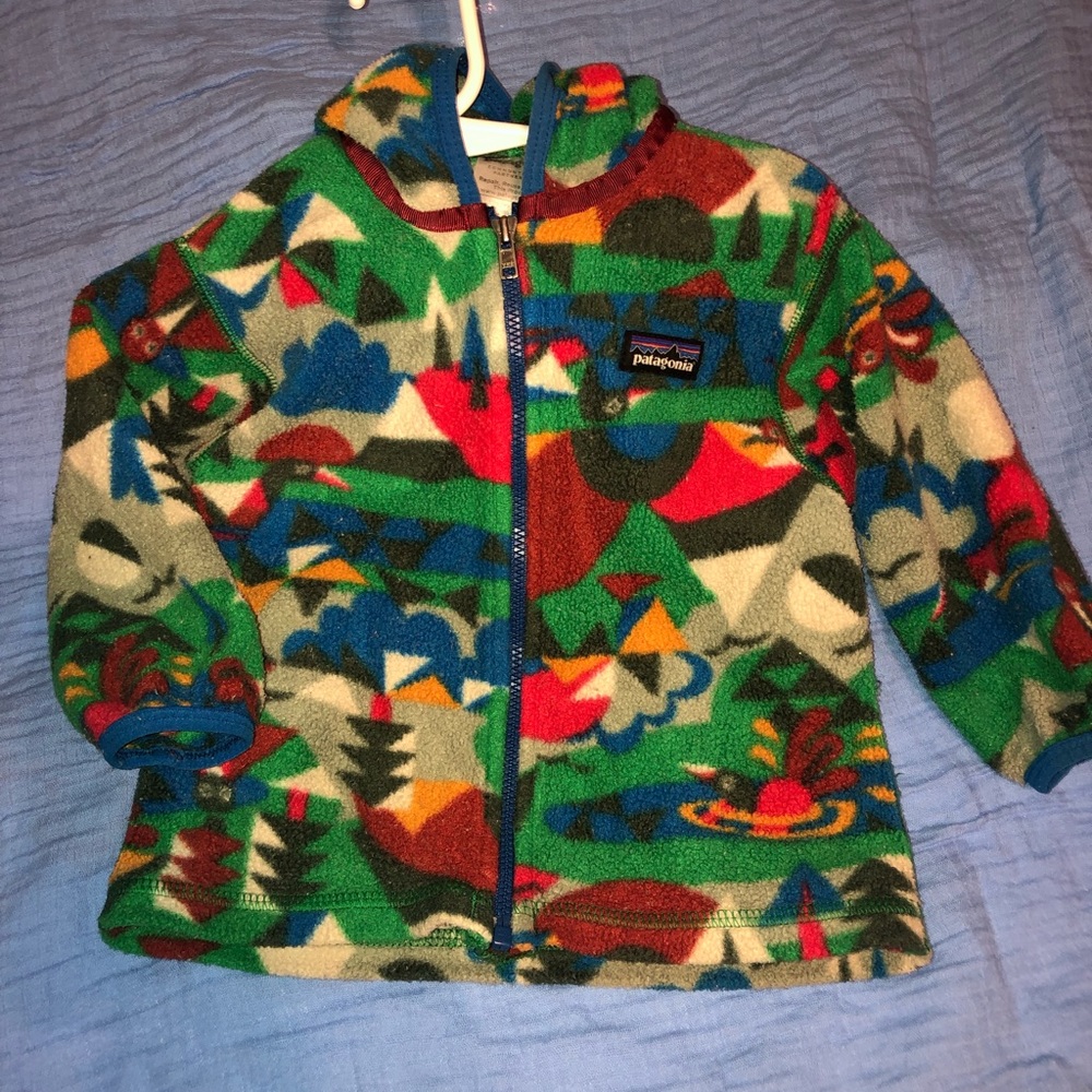12m Patagonia Synchilla zip up